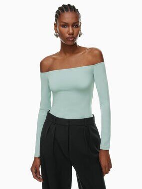 Aritzia Contour Off-Shoulder Longsleeve
